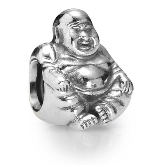 Pandora Jewelry - Authentic Pandora Retired Smiling Buddha S925 Ale Charm